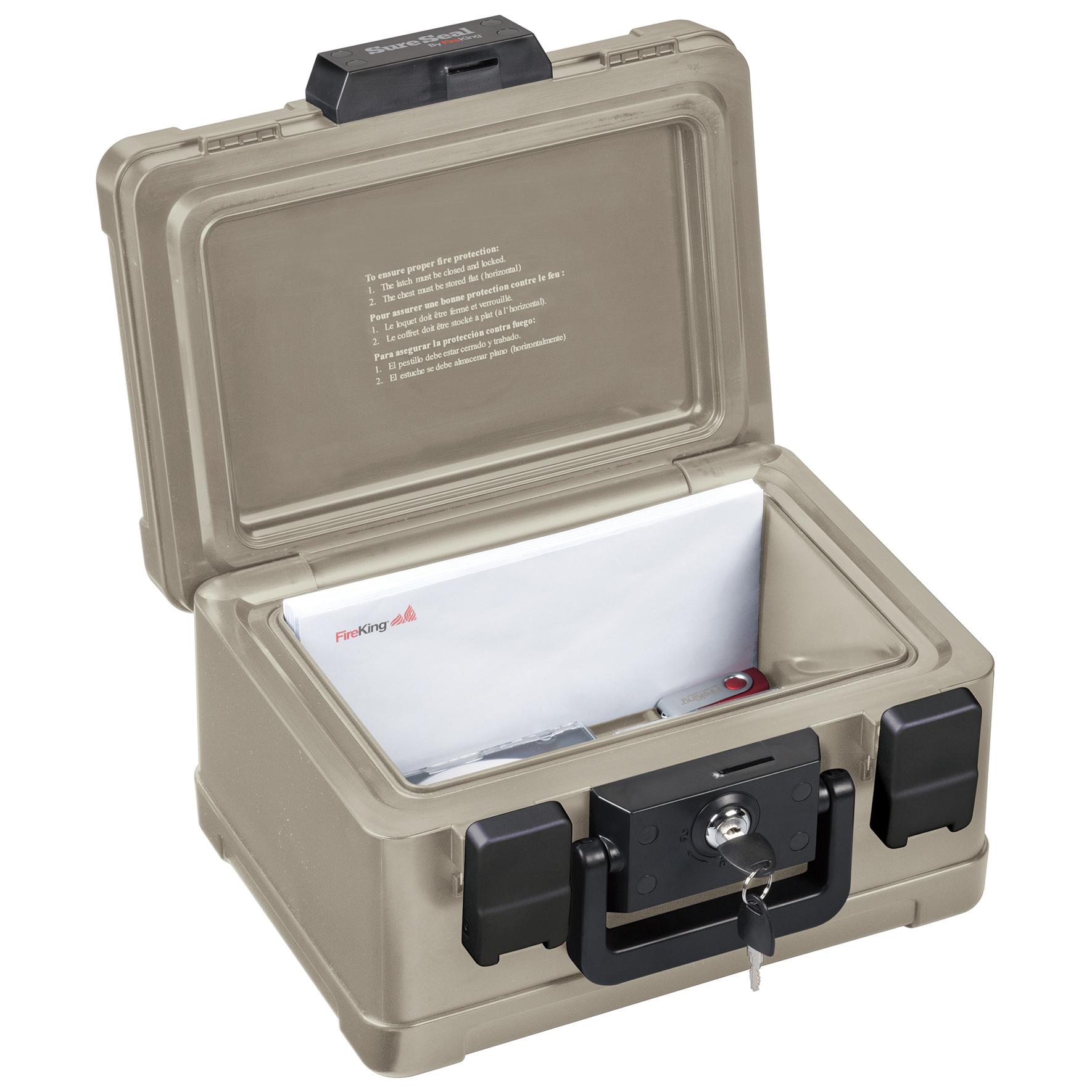 SureSeal by FireKing SS106 1/2 Hour Fireproof Waterproof Safe Chest