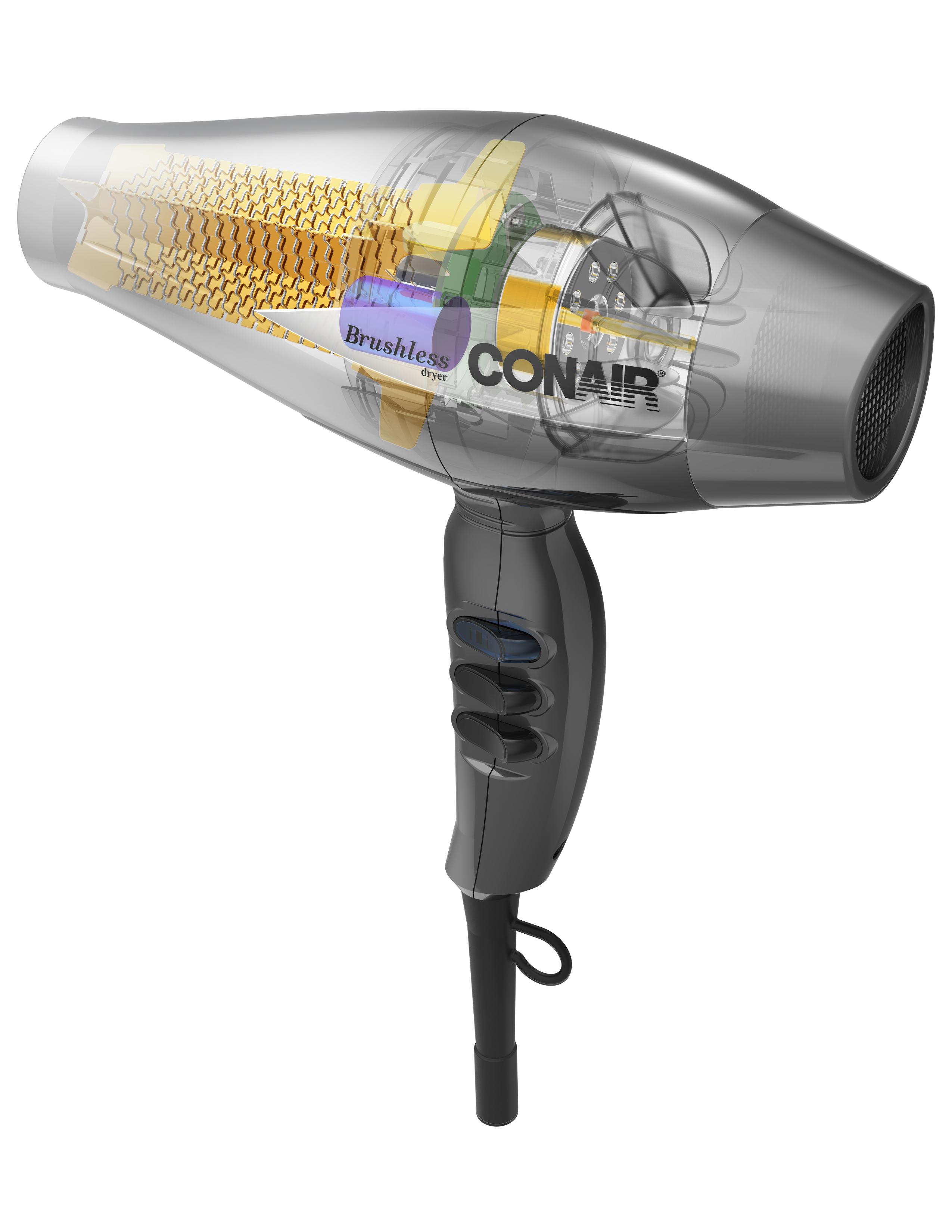 Infiniti Pro by Conair Advanced Brushless Motor Styling Tool / Hair Dryer; Silver