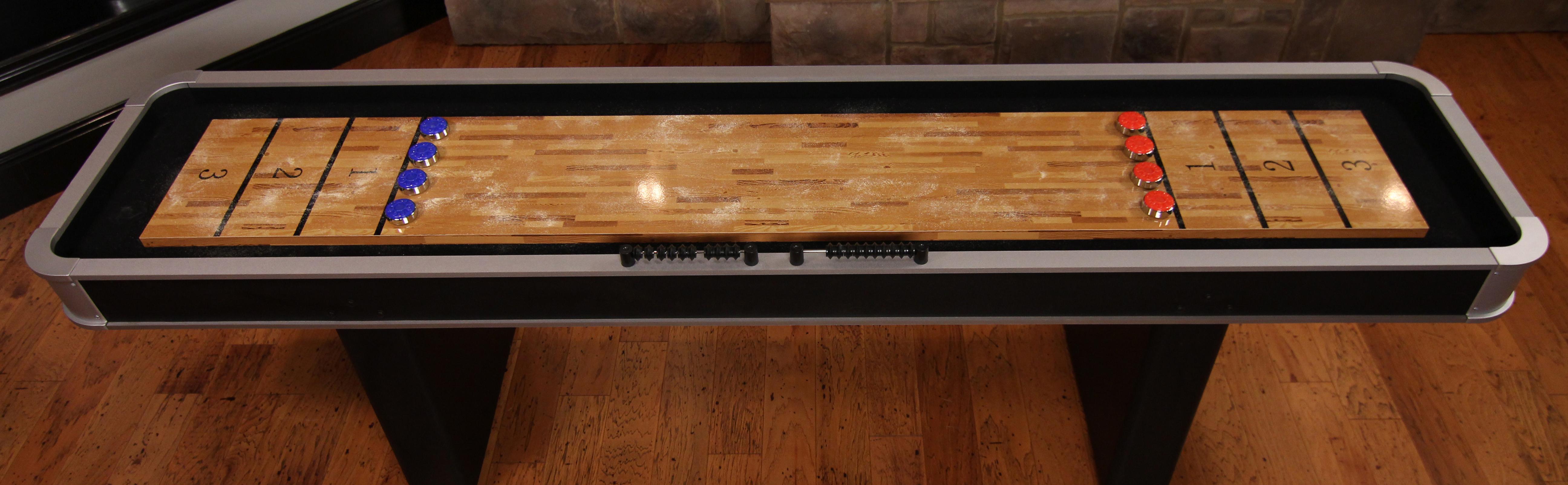Atomic 9' Platinum Shuffleboard Table Shuffleboard