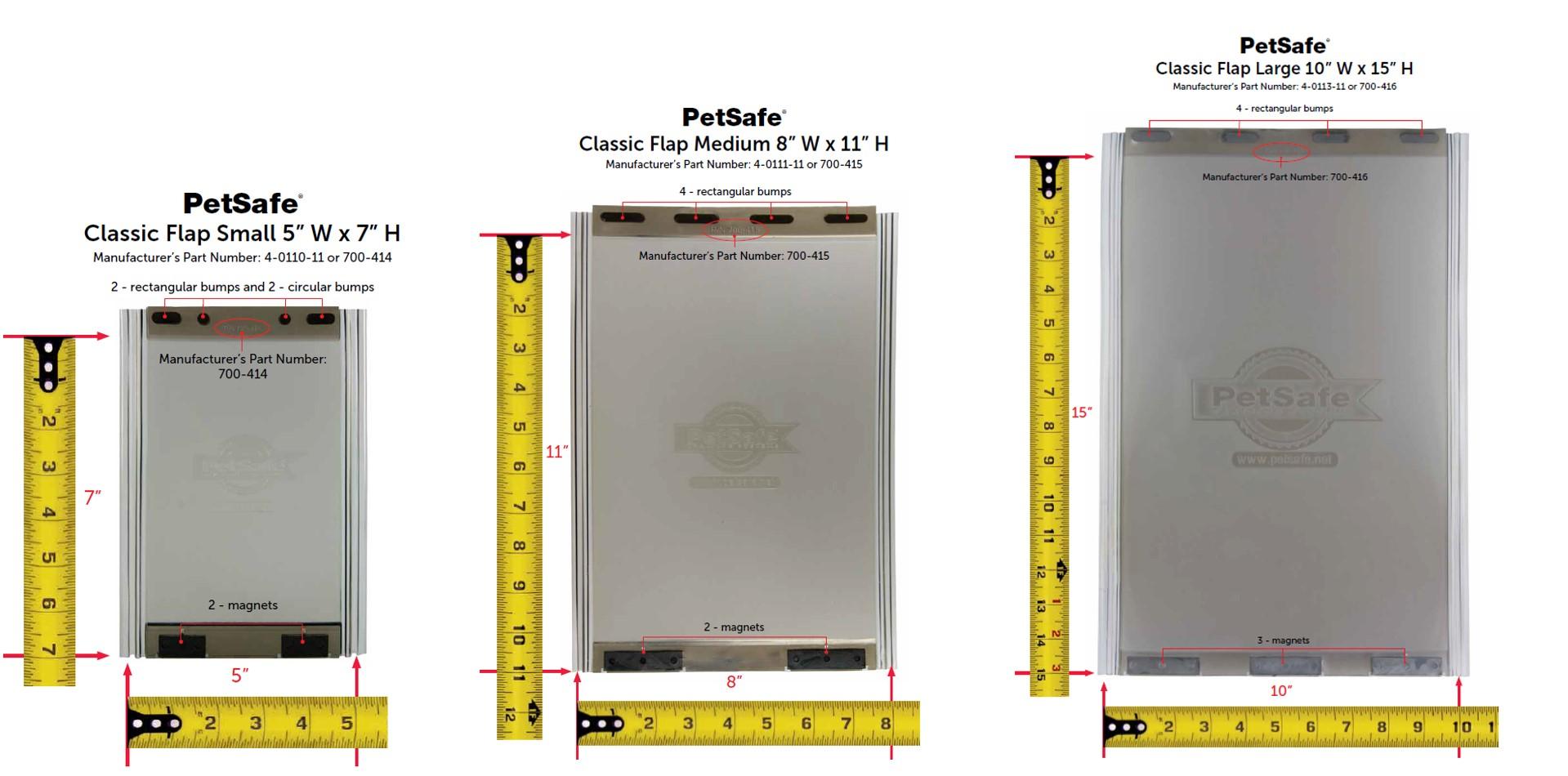 PetSafe Classic Replacement Flap, Medium, 700415 Pet