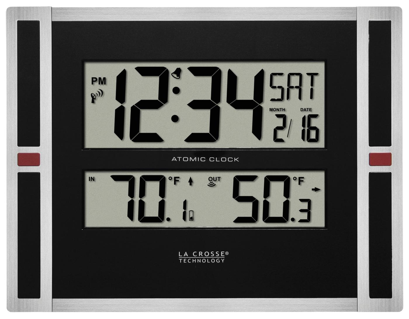 La Crosse Technology 513149 11 inch Atomic digital wall
