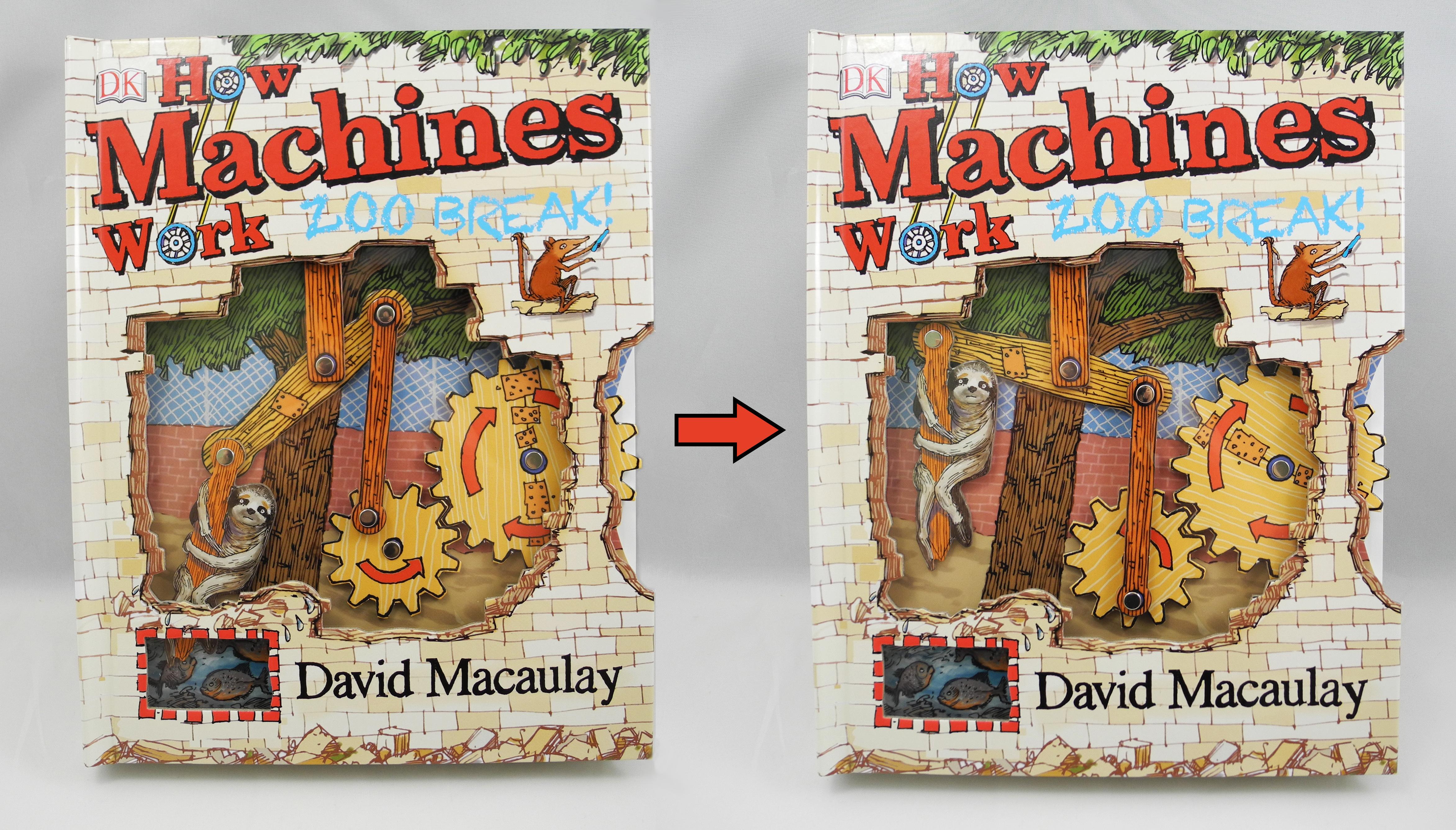 How Machines Work Zoo Break! David Macaulay 9781465440129 Amazon