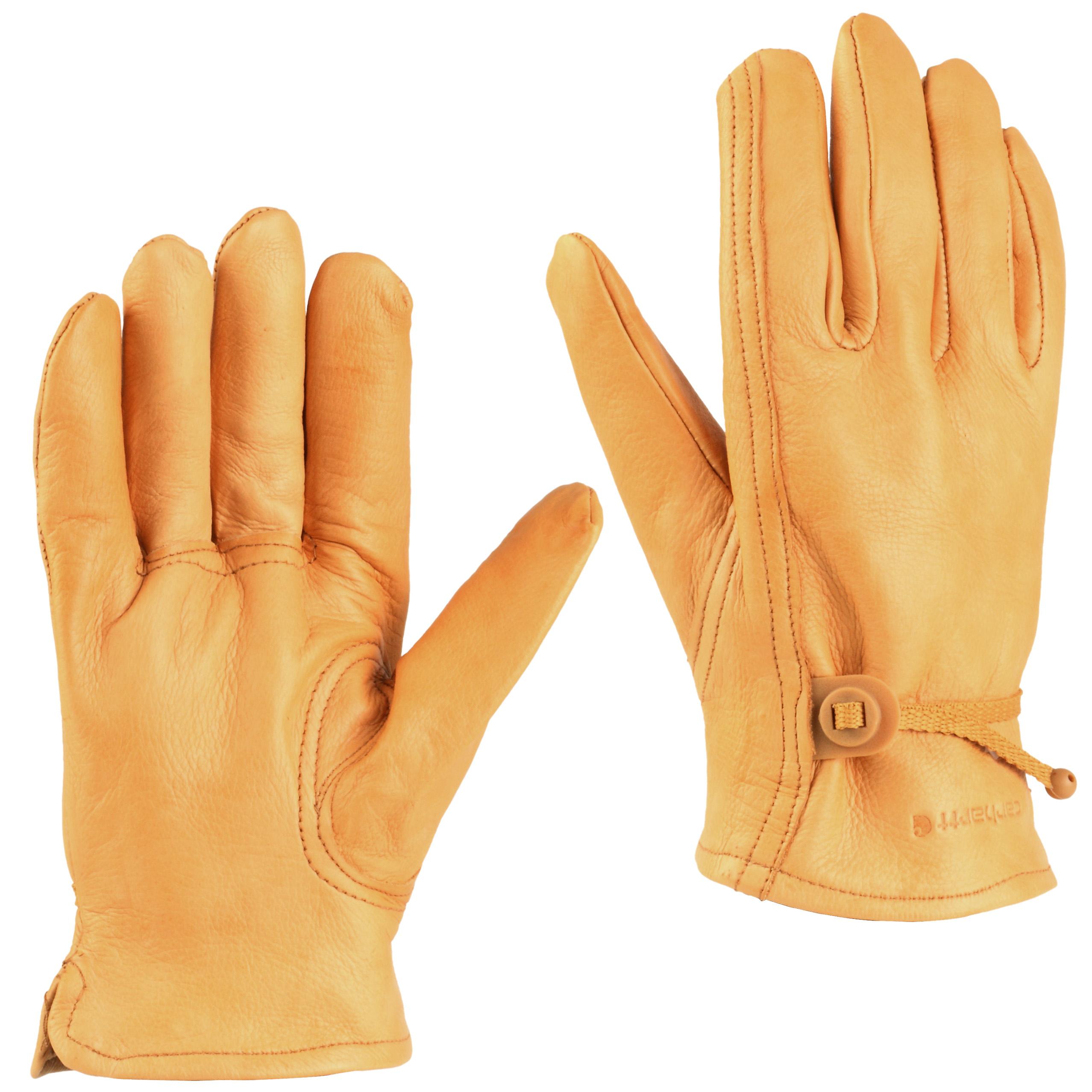 Carhartt Men's Full Grain Leather Driver Work Glove Clothing