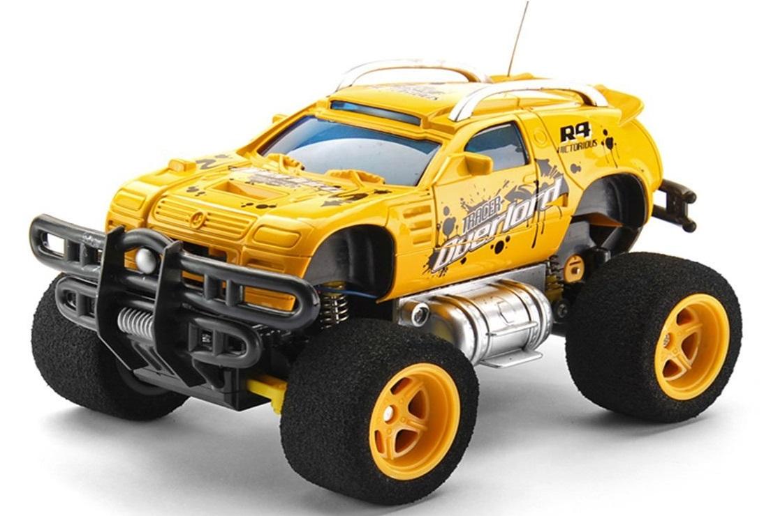 Lutema Cosmic Rocket 4CH Remote Control Truck, Yellow Toys