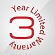 3 Year Limited Warranty
