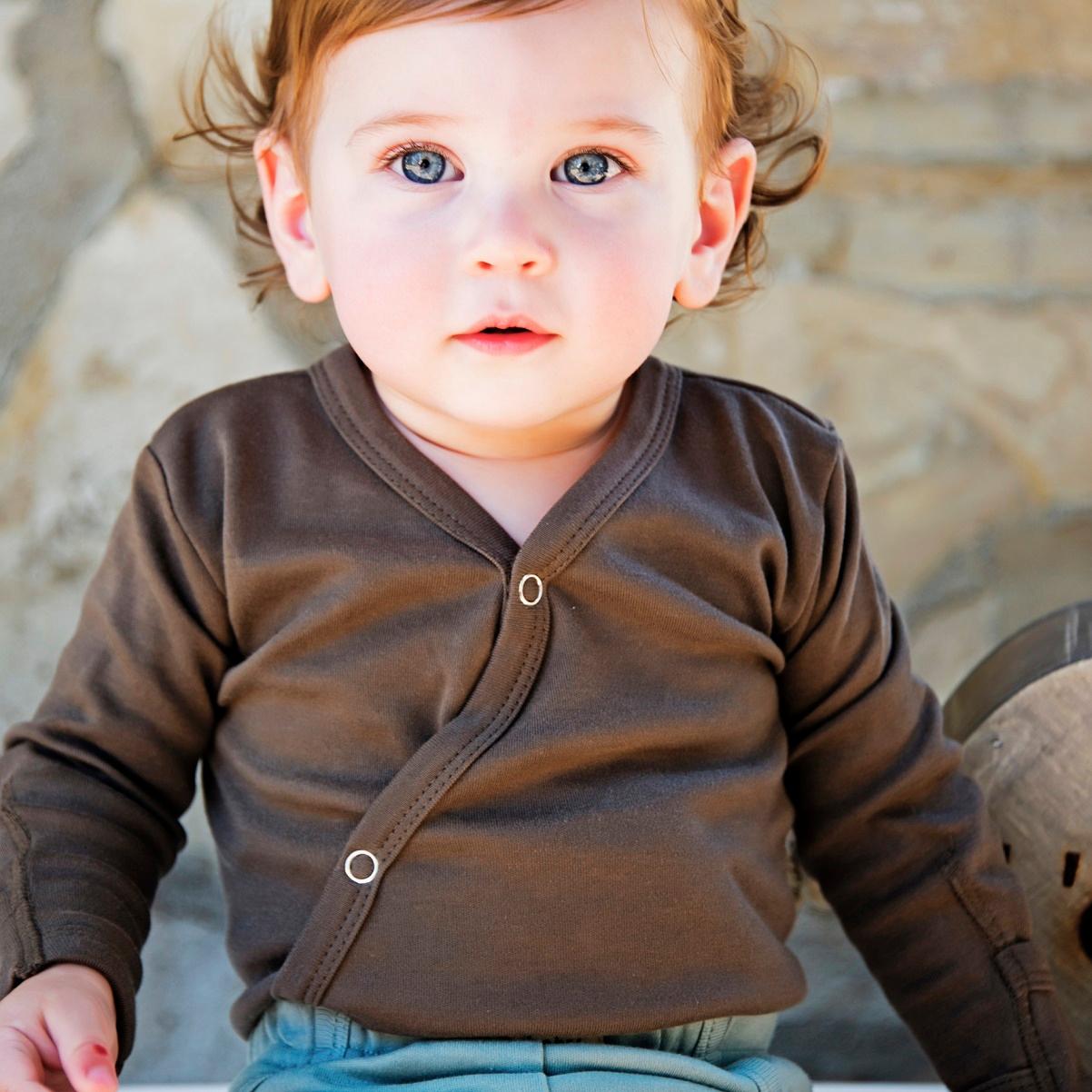 L'ovedbaby Unisex Baby Organic Kimono Bodysuit Clothing