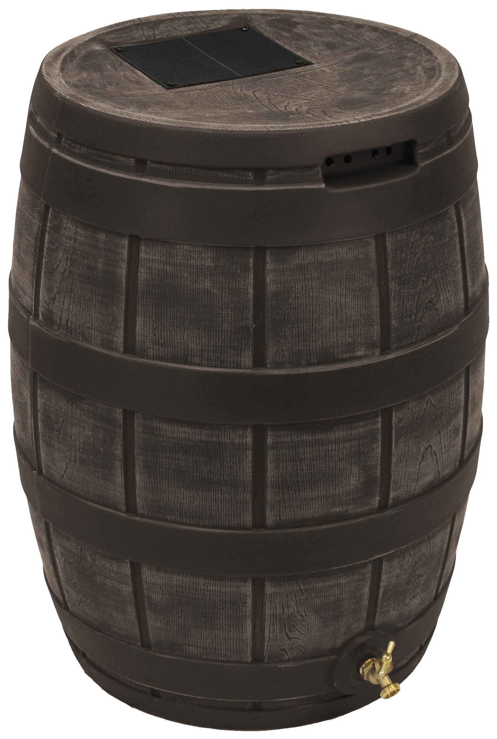 Good Ideas RVTOAK 50Gallon Rain Vault, Oak Rain