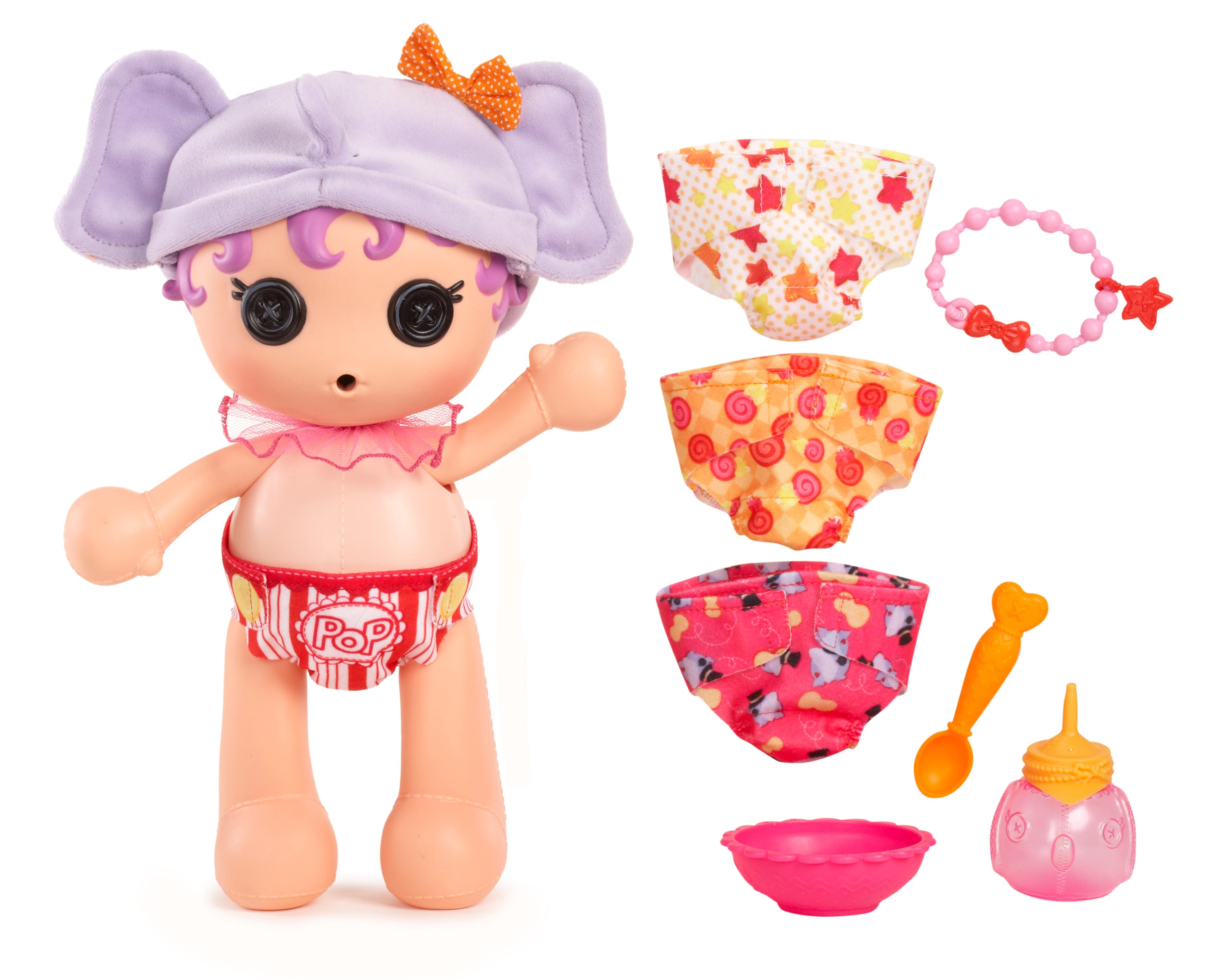 Lalaloopsy Babies Diaper Surprise Peanut Big Top Doll Toys & Games