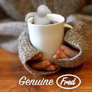 Fred and Friends, tea diffuser, kitchen, home, wine holder, cookie cutters, mugs, glasses, lunch