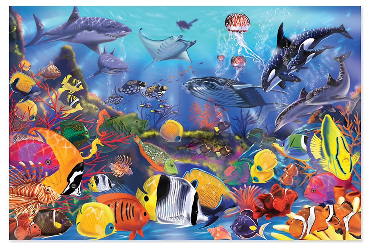 Melissa & Doug Underwater Ocean Floor Puzzle (48 Pieces), 2