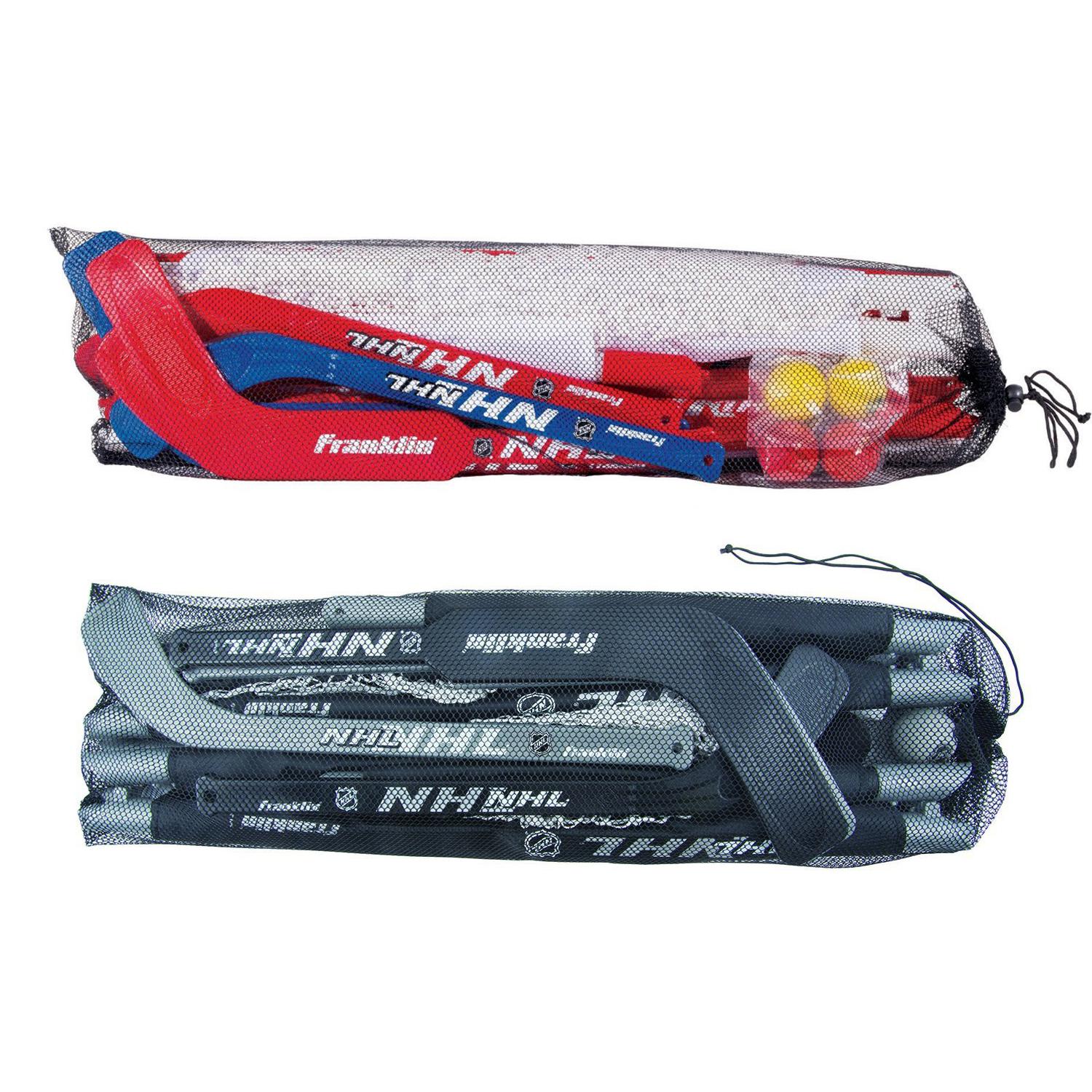 Franklin Sports Mini Hockey Goal Set of 2 Play Knee