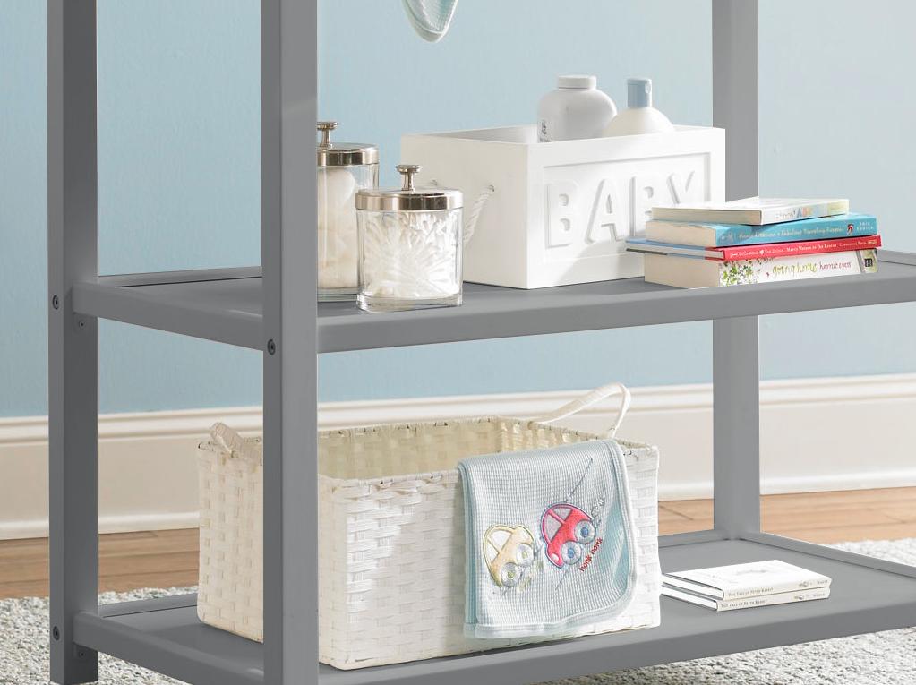 Graco Lauren Changing Table, Pebble Gray Baby