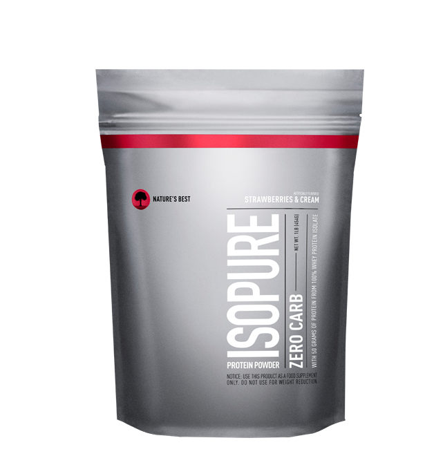 Nature's Best Isopure Protein Powder, Strawberries and