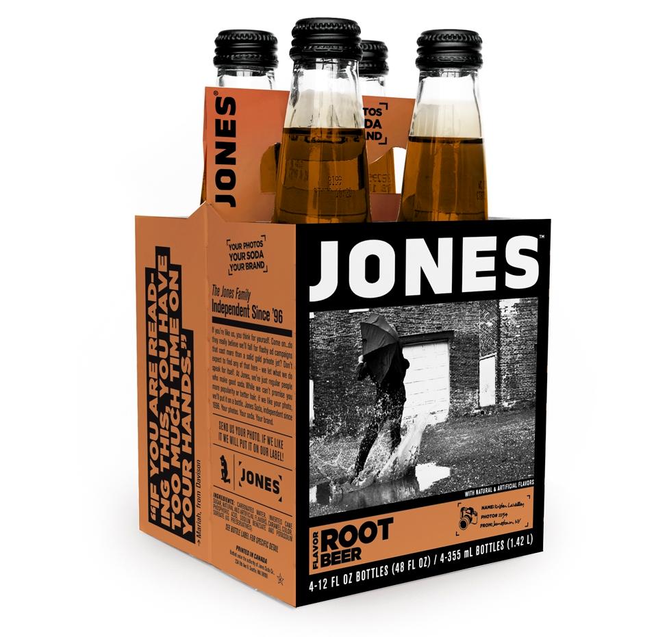 Jones Soda 12Pack of Root Beer Jones Pure Cane Soda