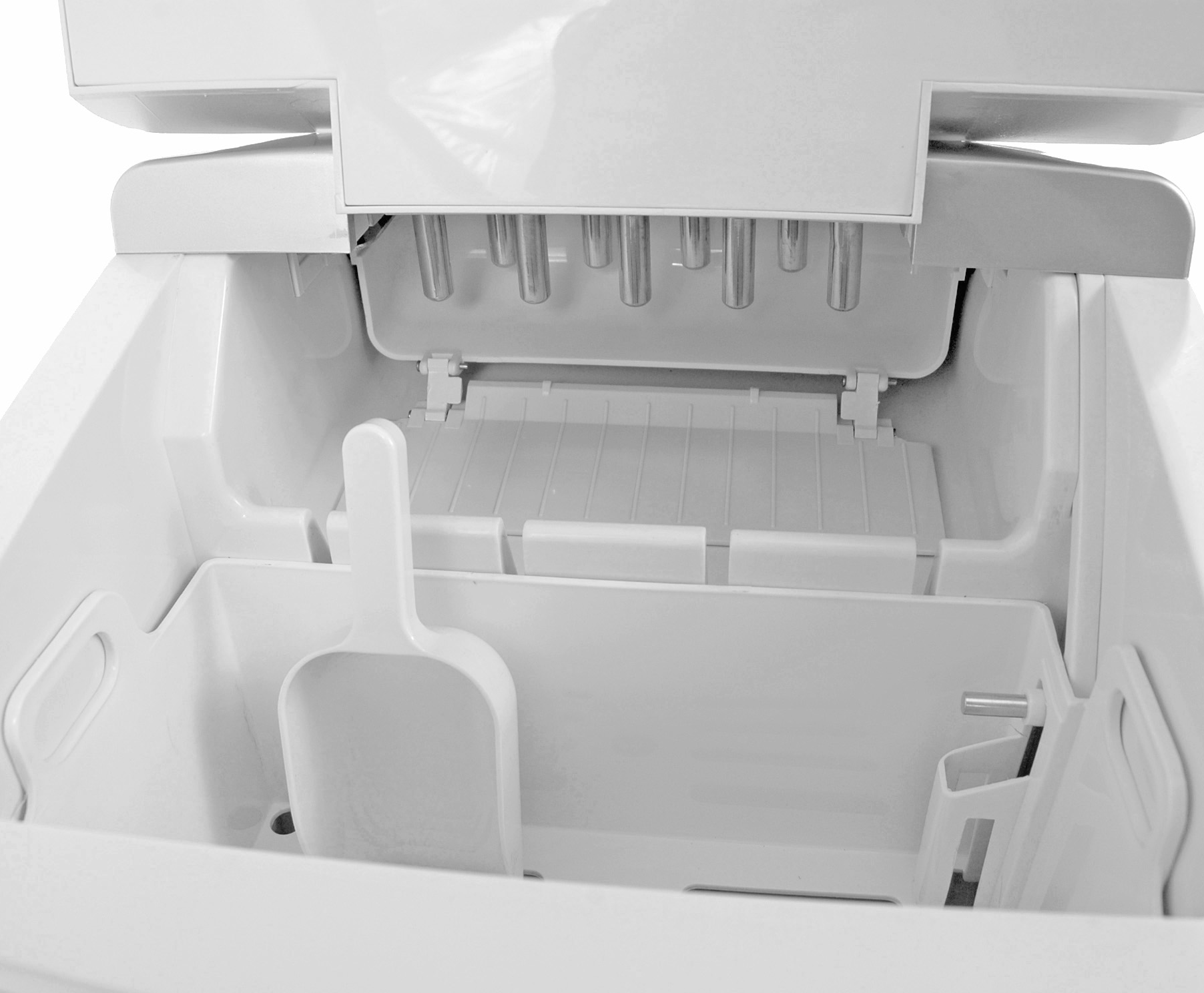 NewAir AI100S 28Pound Portable Ice Maker, Silver Appliances