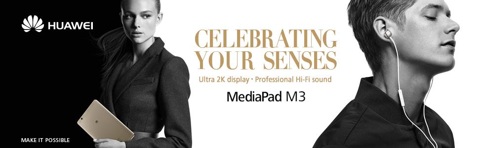 celebrando sus sentidos, 2k de visualización ultra sonido hi-fi profesional, m3 MediaPad, hacen que sea posible,
