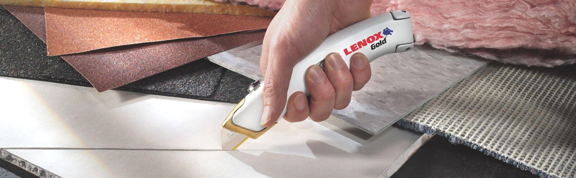 LENOX GOLD Titanium Coated Utility Knife Blades (100 Pack