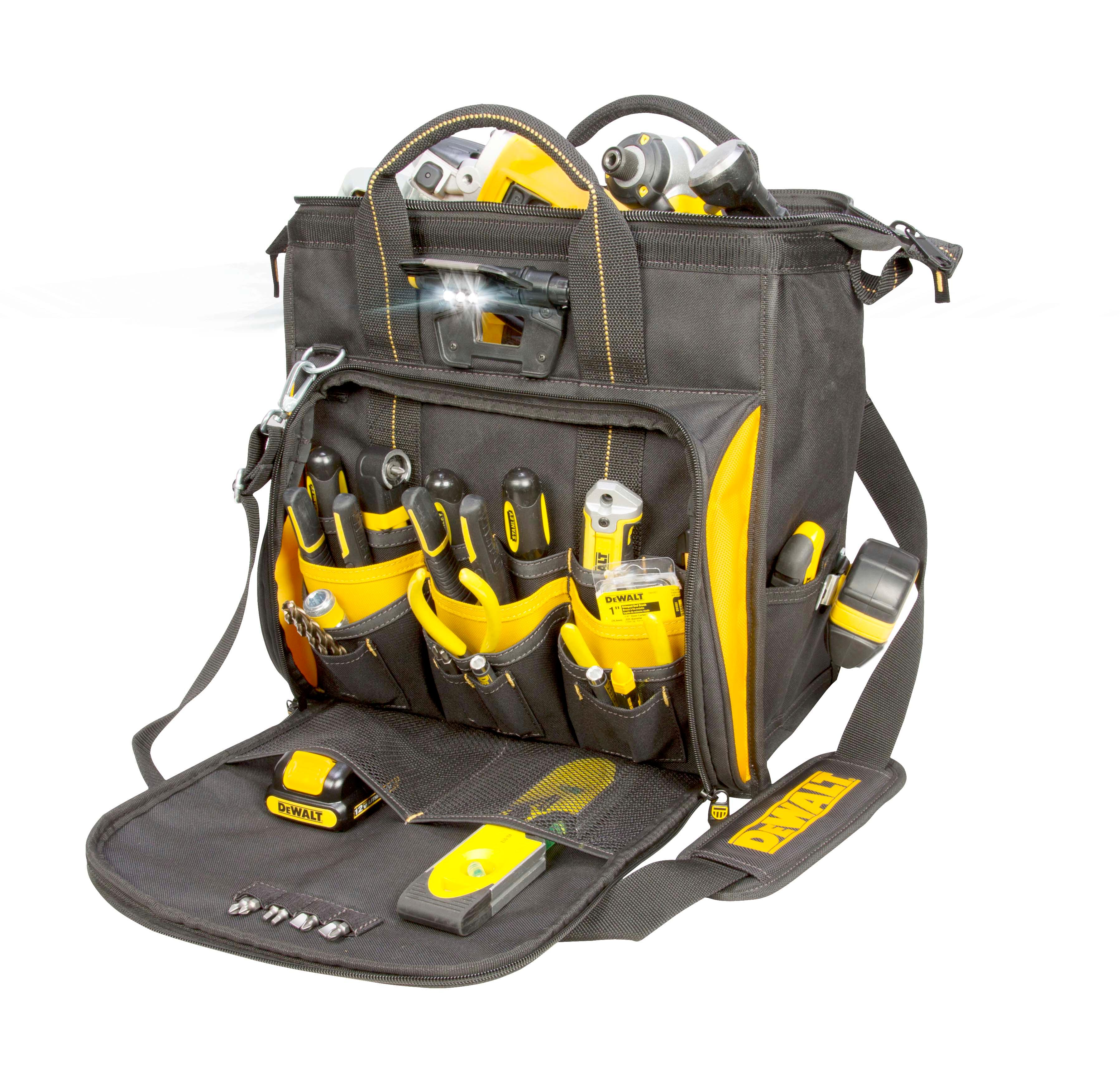 DEWALT DGL573 Lighted Technician's Tool Bag