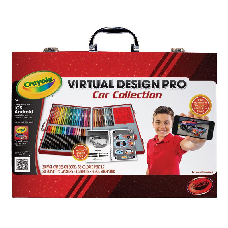 Amazon.com: Crayola Virtual Design Pro-Cars Set: Toys &amp; Games