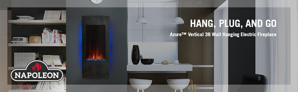 Amazon Com Napoleon Nefv38h Vertical Wall Mount Electric
