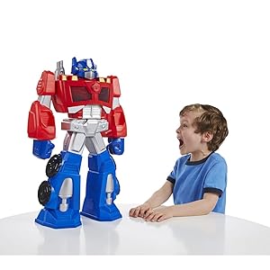 playskool heroes transformers rescue bots epic optimus prime figure