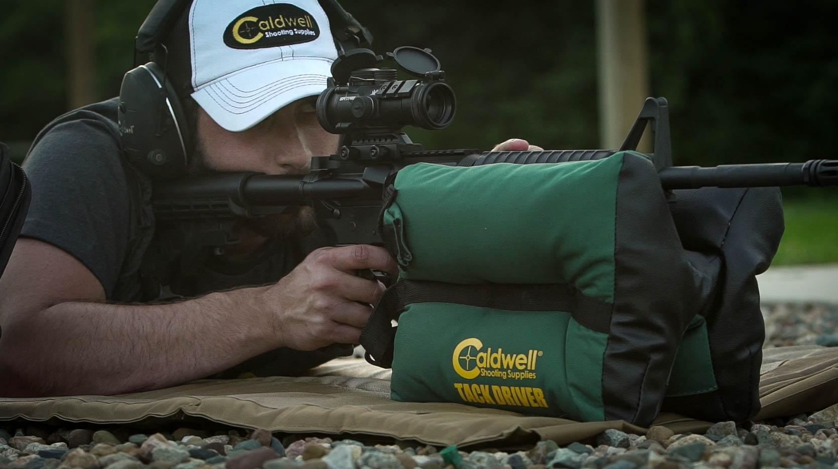 Caldwell Tack Driver Shooting Rest Filled Bag Gun