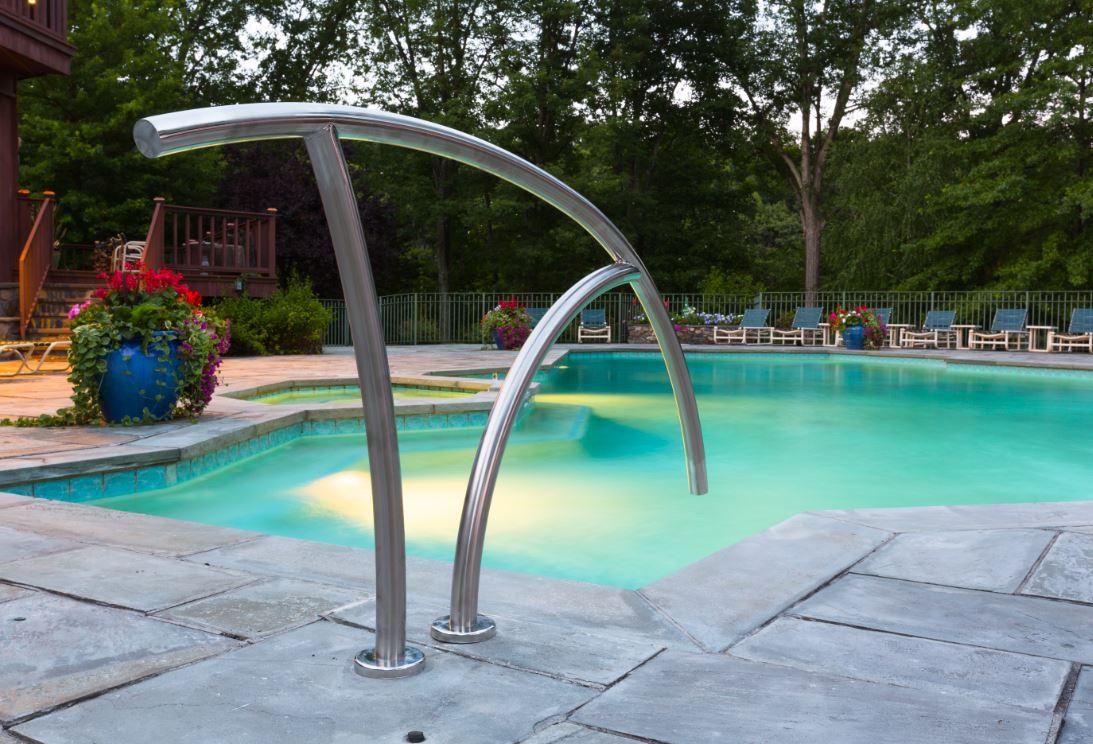 S.R.Smith ART1001S Artisan Series Single Pool Hand Rail