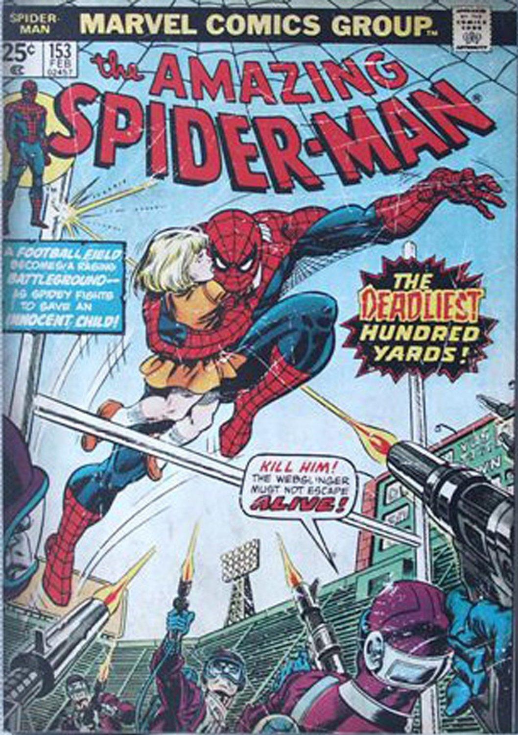 Silver Buffalo MC9036 Marvel Comics SpiderMan  Slinging