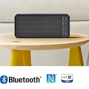 Sangean BTS-101 Ultra Portable NFC Bluetooth Wireless Stereo Speaker/Hands Free Speaker Phone
