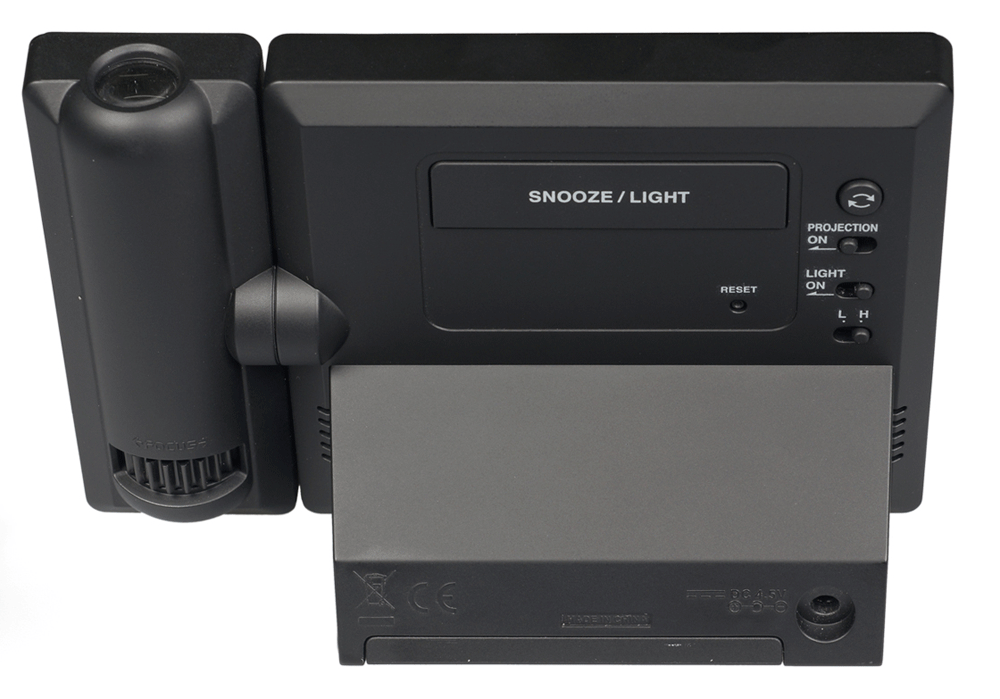 Ambient Weather RC8427 Radio Controlled Projection Alarm