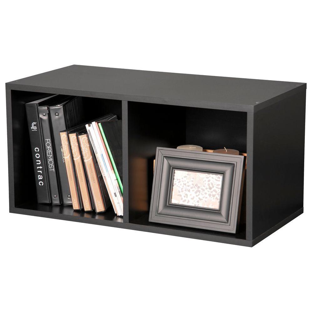 Foremost 327806 Modular Large Divided Storage System, Black