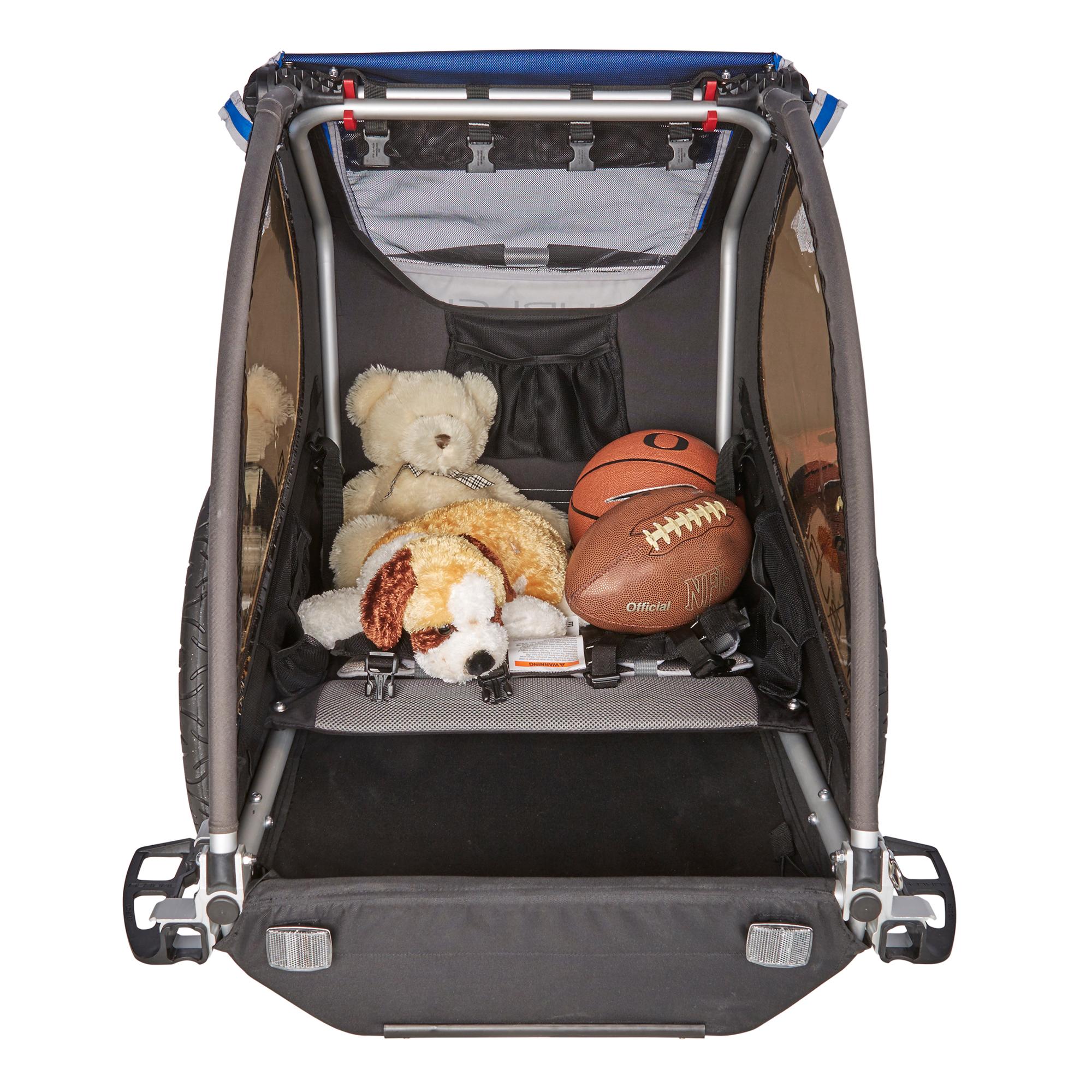 Burley Design Encore Child Bike Trailer, Blue Sports