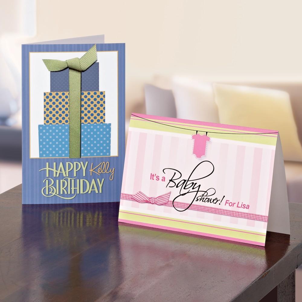 Amazon.com : Avery Half-Fold Greeting Cards for Inkjet Printers, 5.5 ...