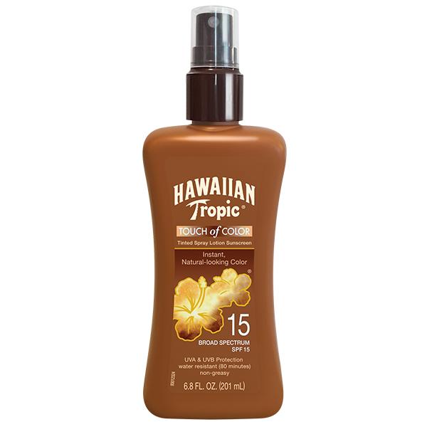 Hawaiian Tropic Sunscreen Protective Tanning Dry Oil Broad