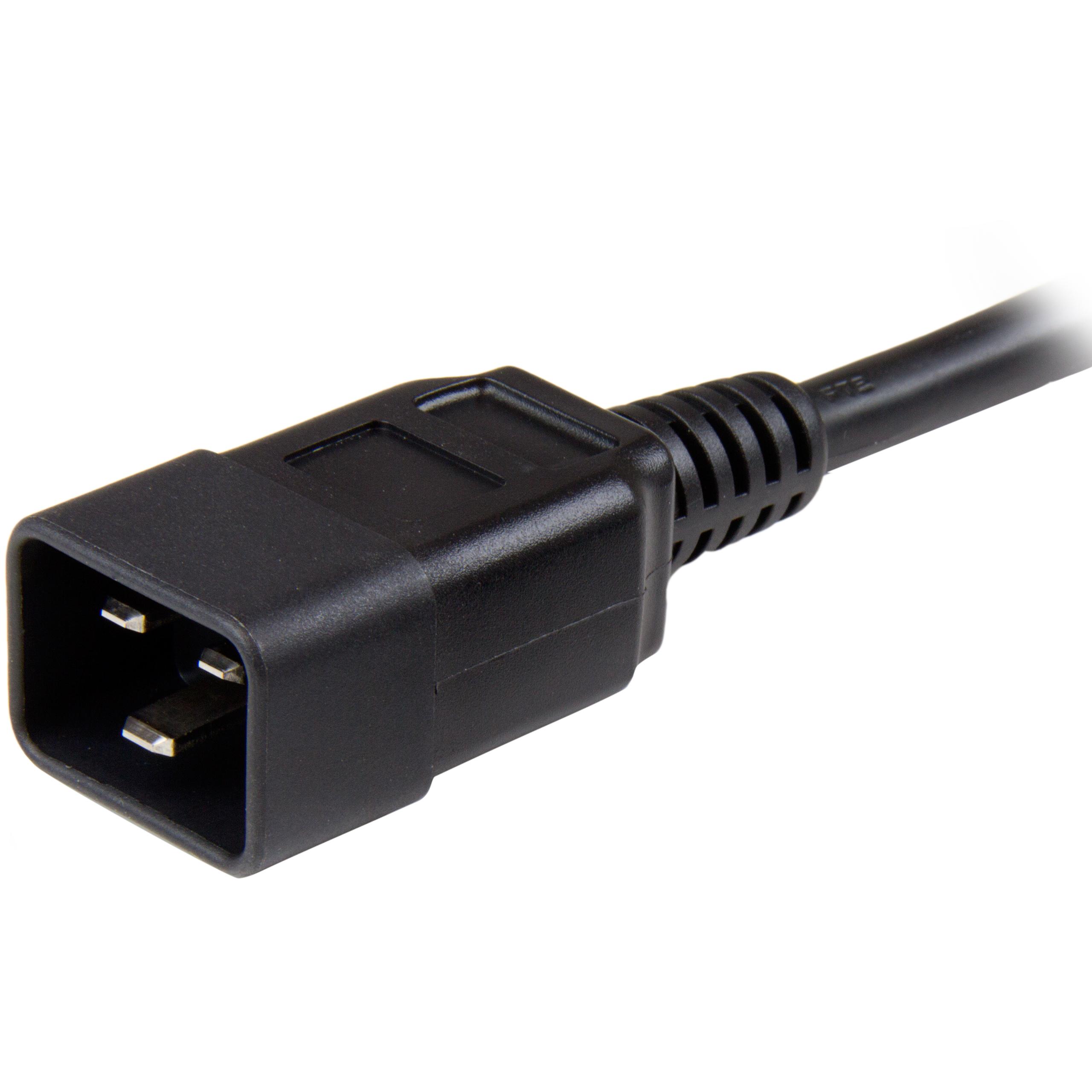 6 ft Heavy Duty 14 AWG Computer Power Cord