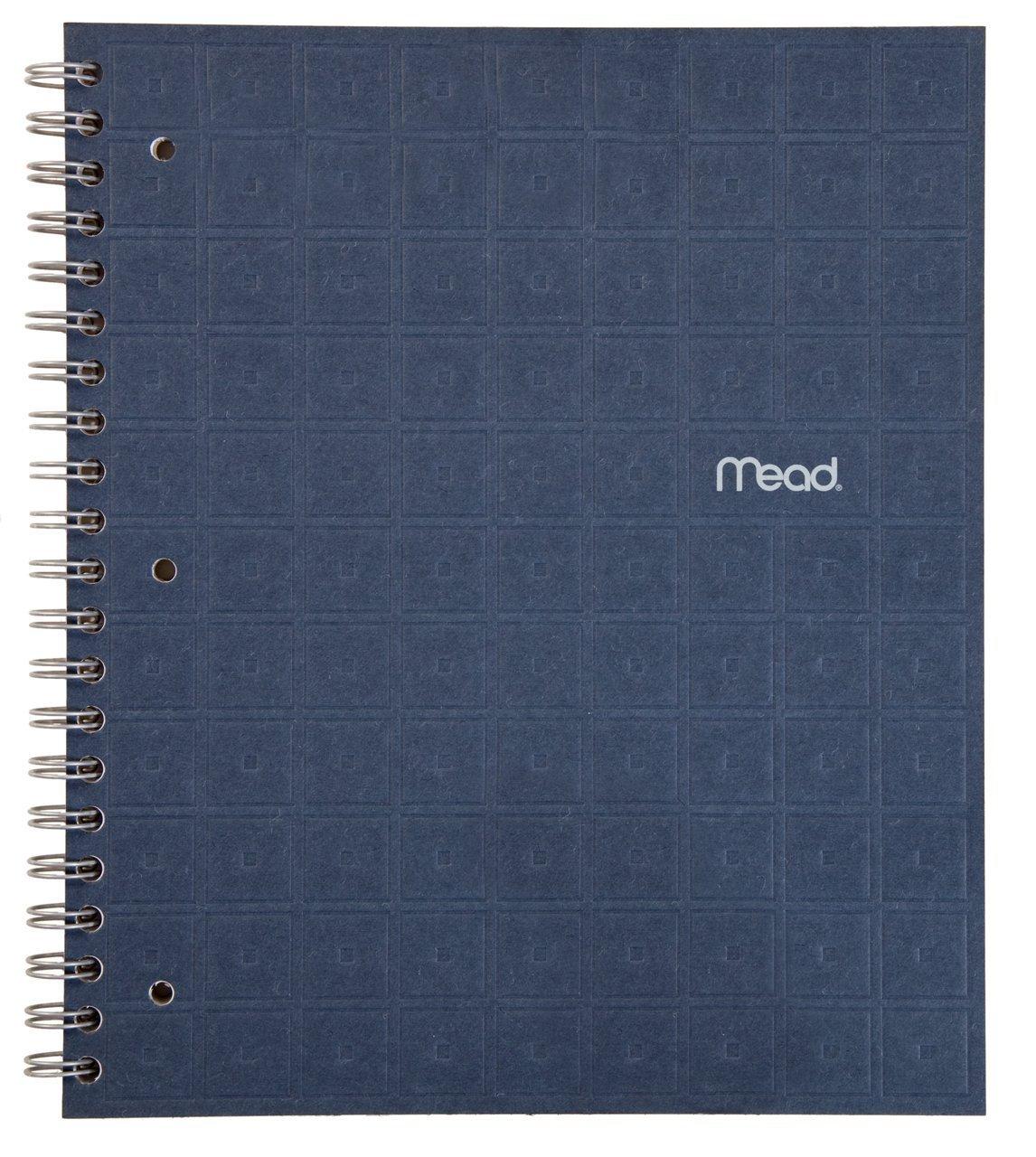 Mead Recycled Spiral Notebook, 80 Sheets, College Ruled