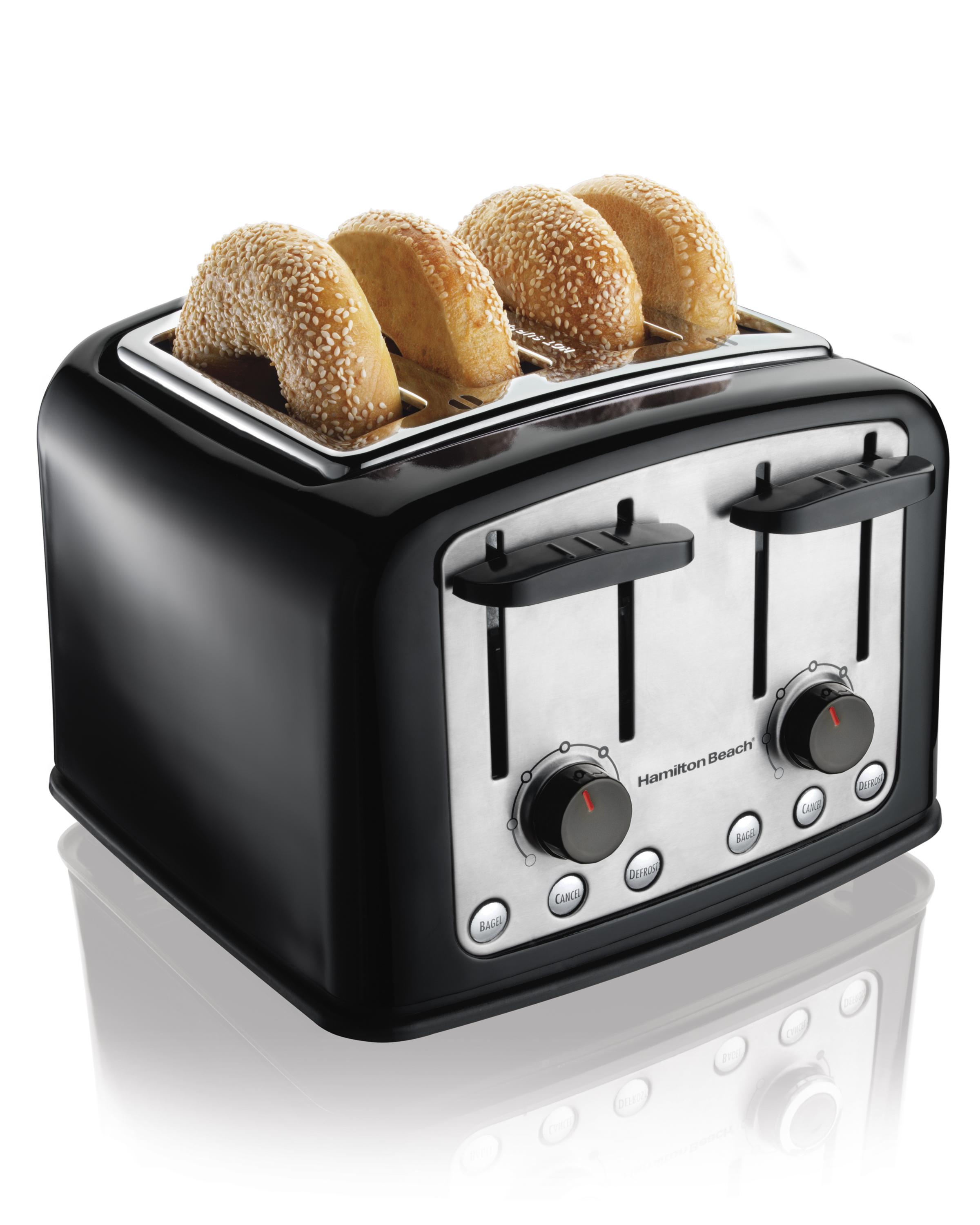 Hamilton Beach Smart Toast ExtraWide 4Slice Slot Toaster (24444