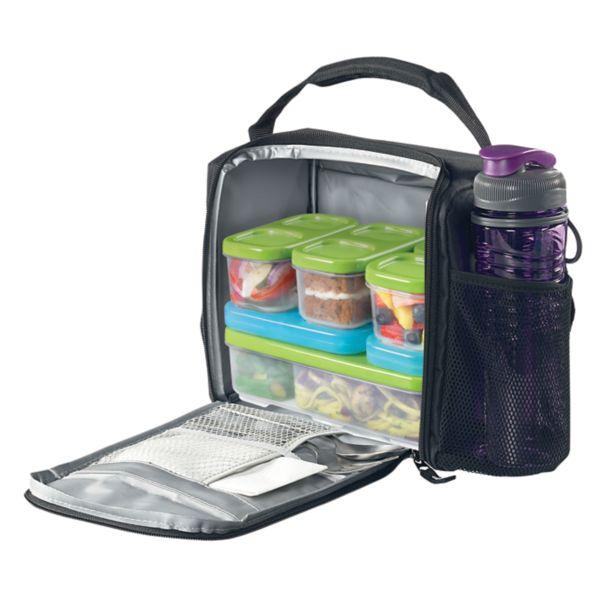Rubbermaid LunchBlox Lunch Bag, Small, Black Etch 1813500