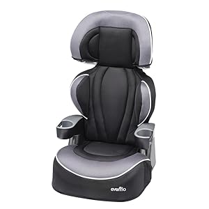 evenflo high back booster with harness