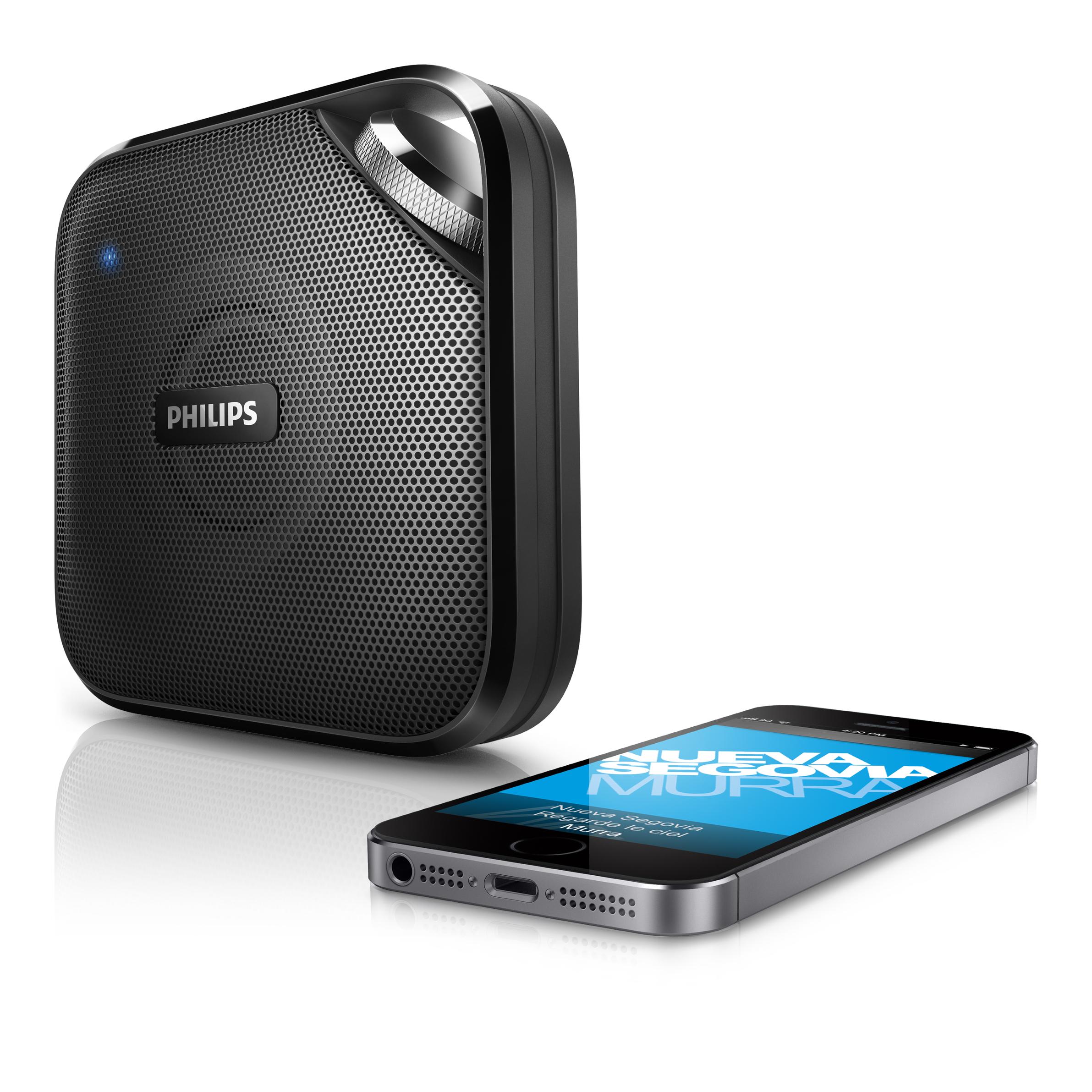 Philips BT2500B/37 Compact Wireless Portable Bluetooth
