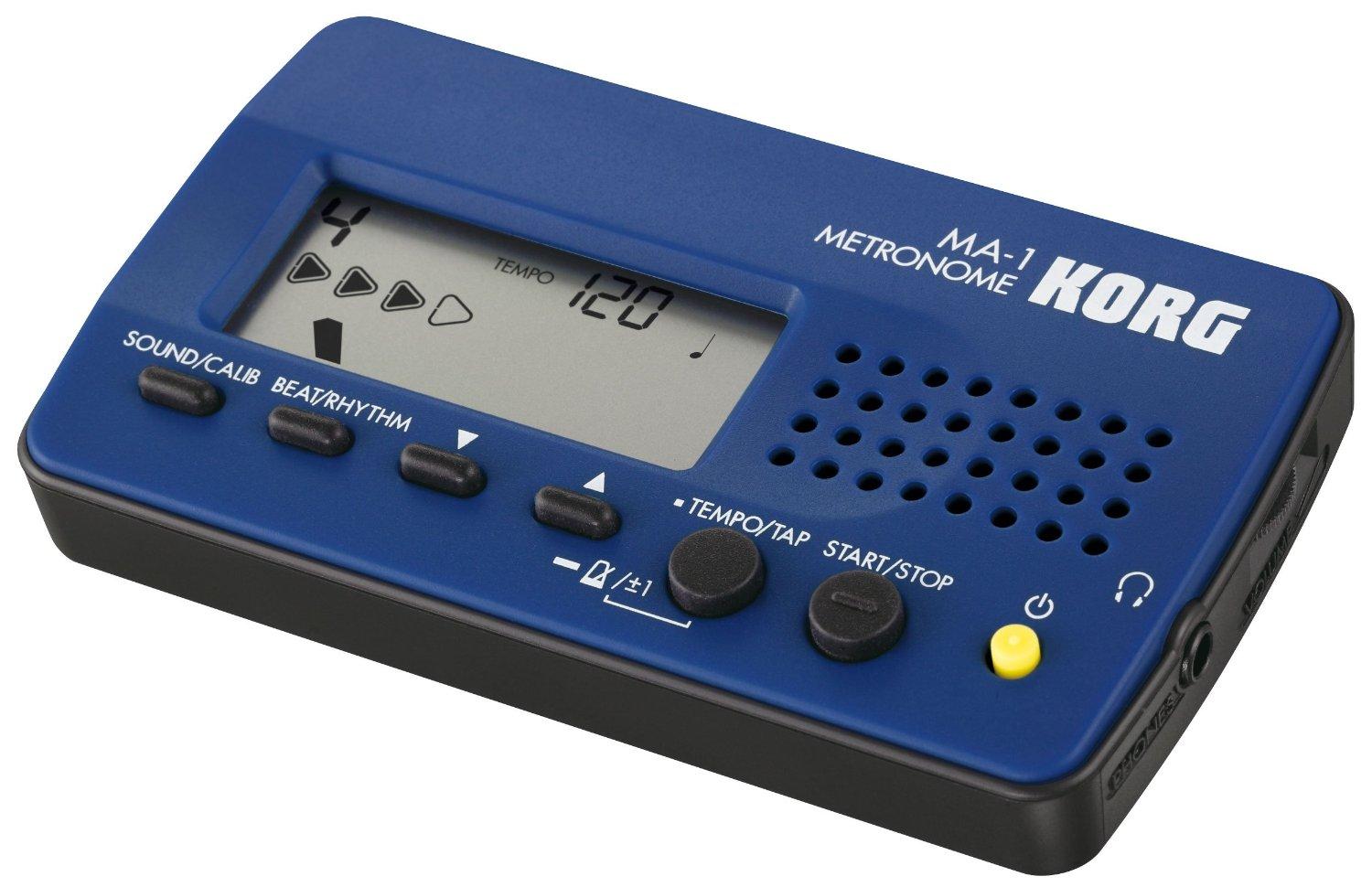 MA1BL Visual Beat Counting Metronome, Blue Musical