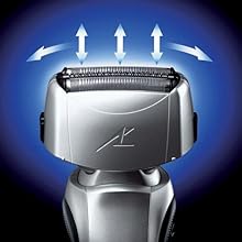 ES8103S Face-Hugging Multi-Flex Pivoting Head