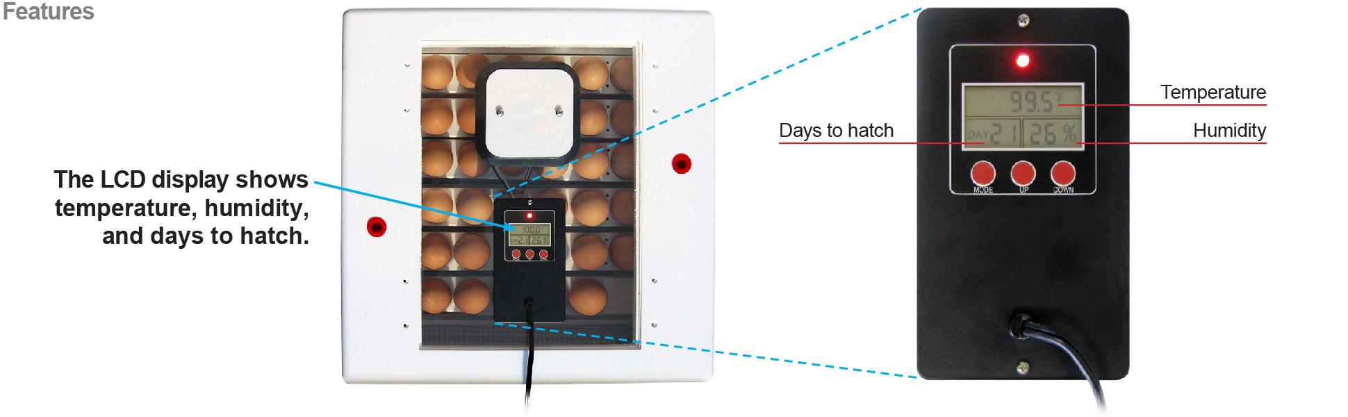 Farm Innovators Model 4250 Digital Circulated Air Incubator