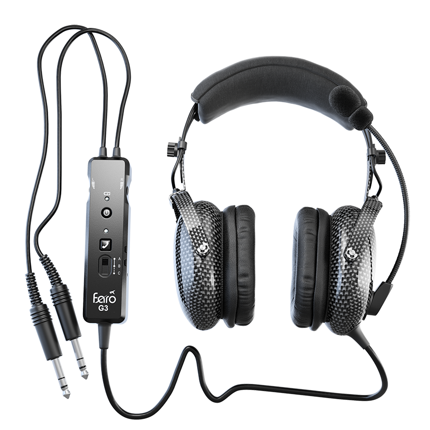 FARO G3 ANR Aviation Headset (Active Noise Reduction