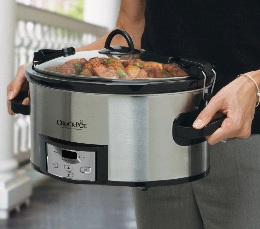 CrockPot SCCPVL610S Programmable Cook and Carry Oval Slow