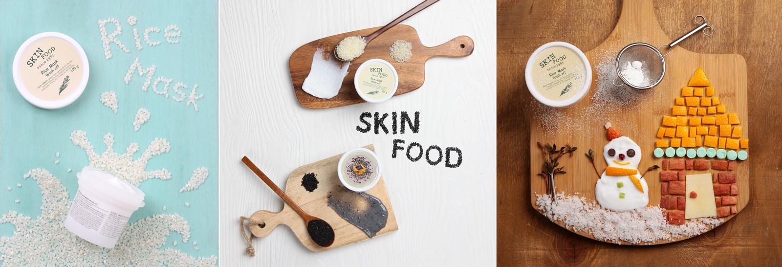 Skinfood Facial Mask Rice Wash Off 3.52 Oz Facial