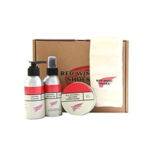 red wing oil tanned leather care kit