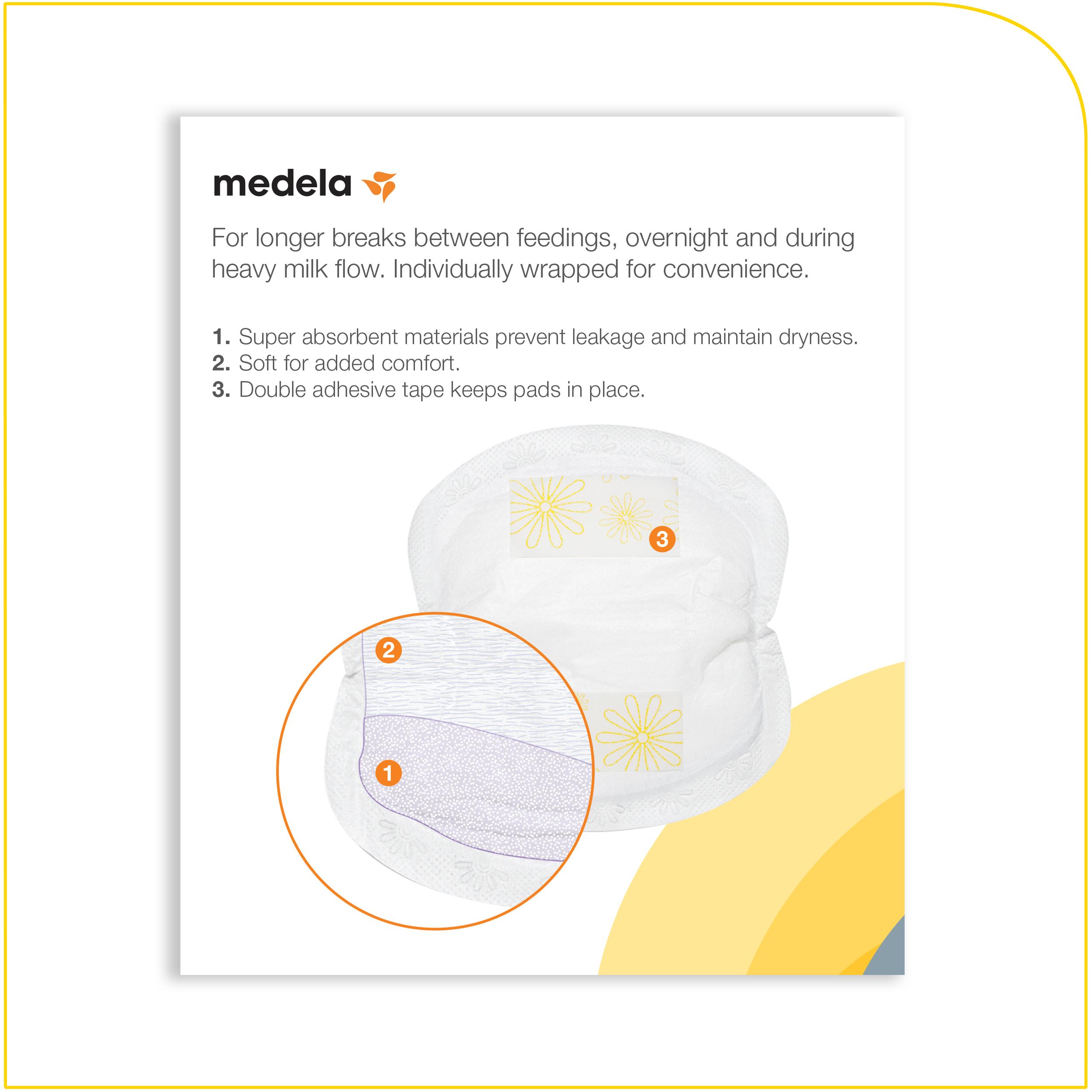 Medela Nursing Pads, Pack of 60 Disposable Breast Pads