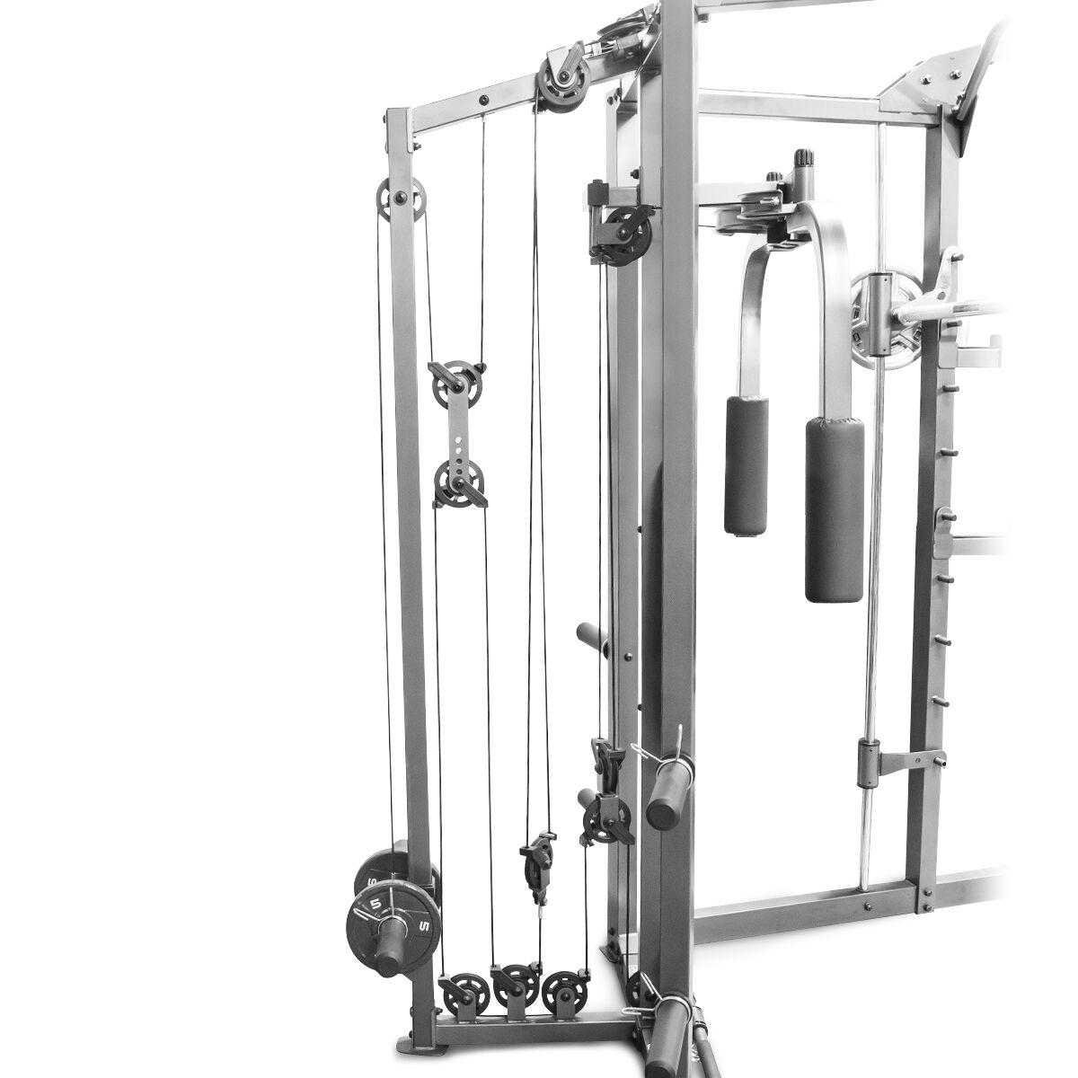 Marcy Smith Machine with Bench and Weight Bar Home Gym