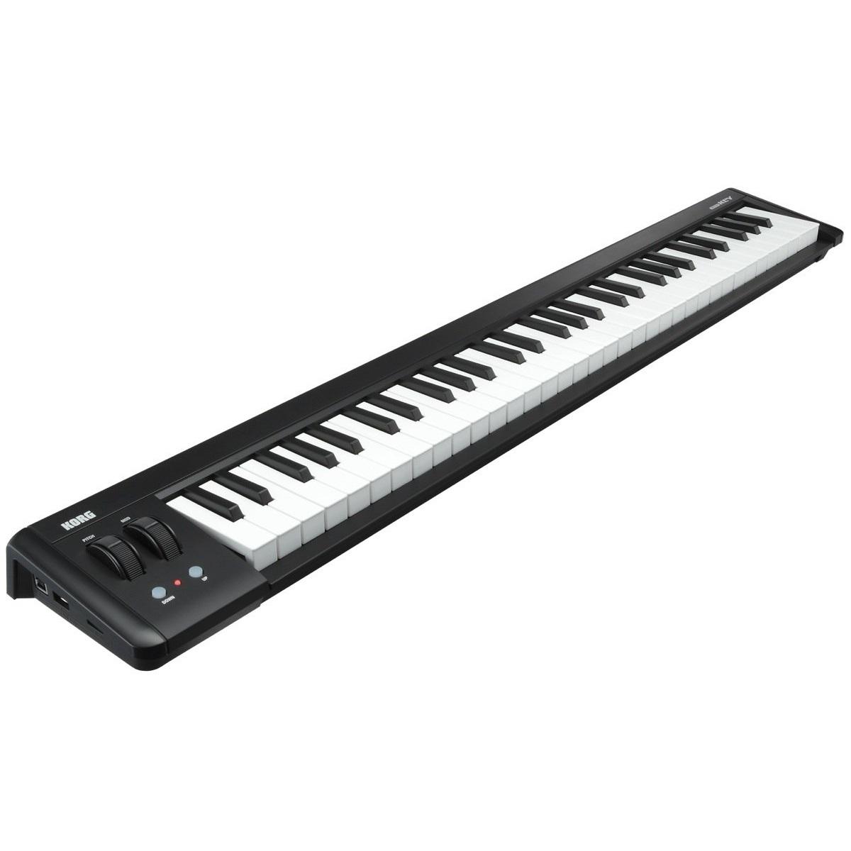 microKEY 61Key USBPowered Keyboard Black/White Musical Instruments